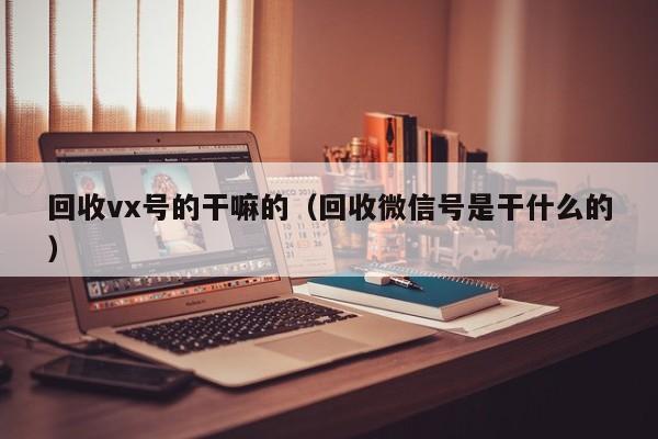 回收vx号的干嘛的（回收微信号是干什么的）