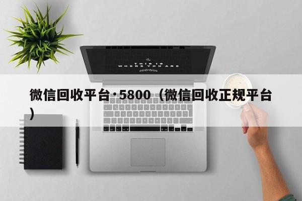 微信回收平台·5800（微信回收正规平台）